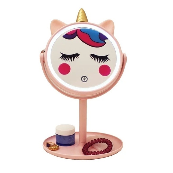 Last One! 🌸 New Love Ellie LED Lighted Unicorn Mirror Pink - Picture 6 of 9